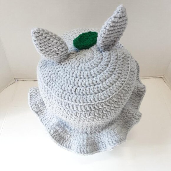 Handmade Totoro Crochet Bucket Hat New - Picture 6 of 9